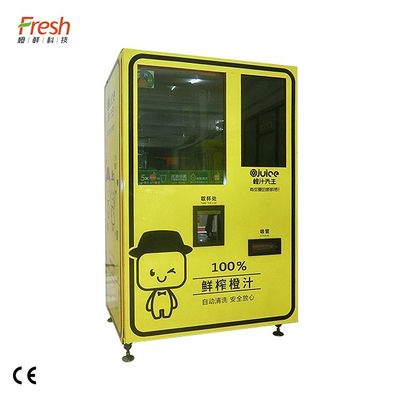 Juice Vending Machine Smart Extractor orange frais a adapté la couleur aux besoins du client