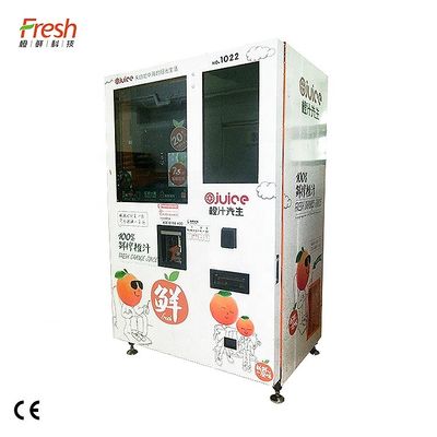 Juice Vending Machine Smart Extractor orange frais a adapté la couleur aux besoins du client
