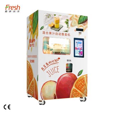 Apple orange commercial Juice Vending Machine Automatic 220V a adapté la couleur aux besoins du client