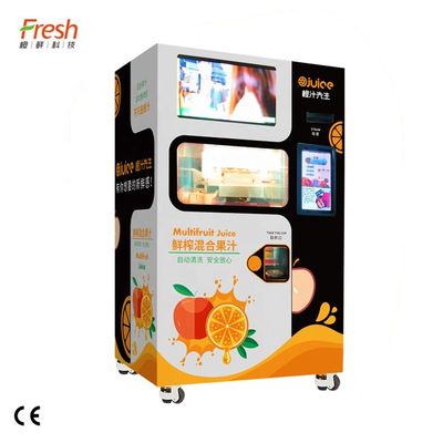 Apple orange commercial Juice Vending Machine Automatic 220V a adapté la couleur aux besoins du client