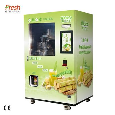 Juice Sugarcane Vending Machine frais 220V automatique pour le supermarché