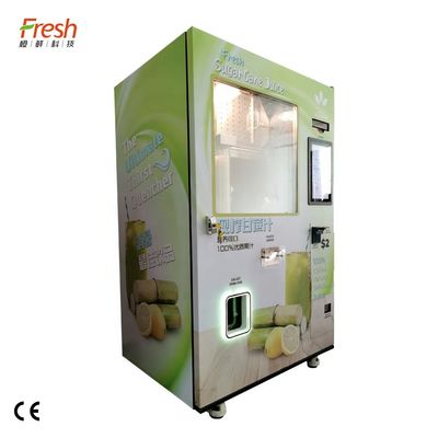 Juice Sugarcane Vending Machine frais 220V automatique pour le supermarché