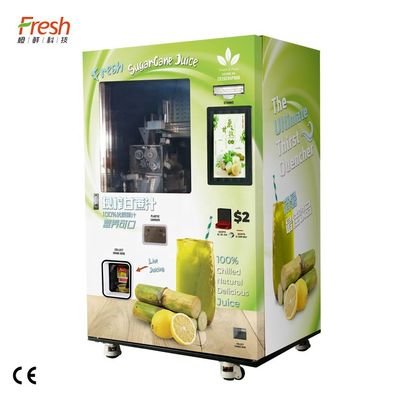 Canne à sucre commerciale multi Juice Machine de Cane Fresh Vending Machine 220V de fonction