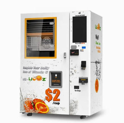 Fruit automatique Juice Vending Machine Self Service de mail avec Bill Acceptor