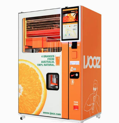 Fruit sans fil Juice Vending Machine 220V - 240V 50Hz Frost refroidi par air de Code QR librement