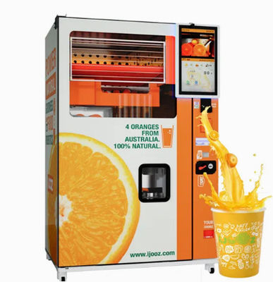 Fruit sans fil Juice Vending Machine 220V - 240V 50Hz Frost refroidi par air de Code QR librement