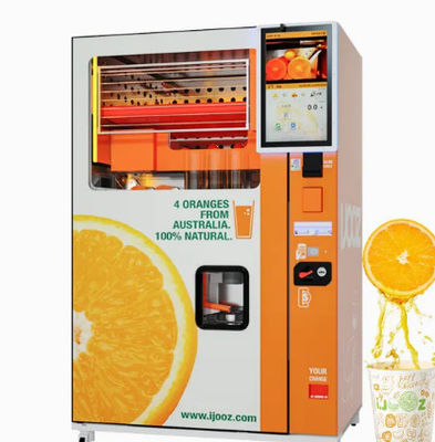 Fruit sans fil Juice Vending Machine 220V - 240V 50Hz Frost refroidi par air de Code QR librement
