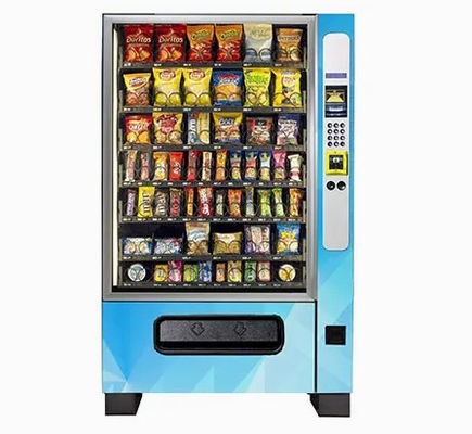 Le distributeur automatique combiné d'hôpital 350W a adapté la couleur aux besoins du client pour le fruit Juice Snack