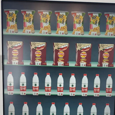 Le distributeur automatique combiné d'hôpital 350W a adapté la couleur aux besoins du client pour le fruit Juice Snack