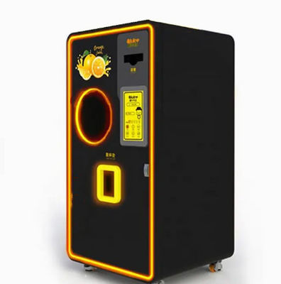 Fruit de marché noir Juice Vending Machine 800W pour des oranges Apple