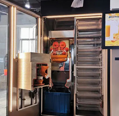 Presse-fruits orange serré frais commercial de Juice Vending Machine 1000W de fruit