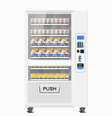 Le supermarché a automatisé les distributeurs automatiques au détail pour Apple Juice Bread Food