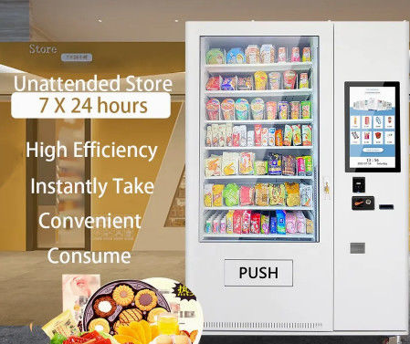 Centre commercial Juice Vending Machine Self Service automatique AC220V 50Hz
