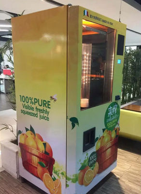 Distributeur automatique commercial Juice Stainless Steel Multi Payment orange d'affaires