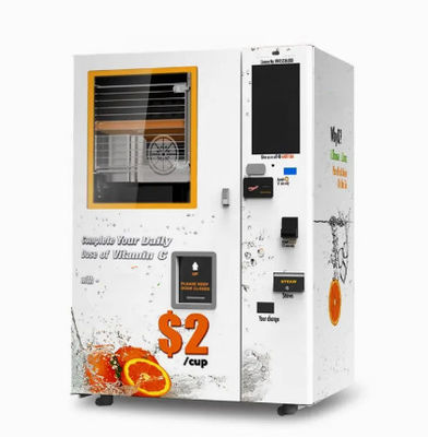 Portent des fruits la machine orange électrique automatique commerciale au détail de presse-fruits de distributeur automatique