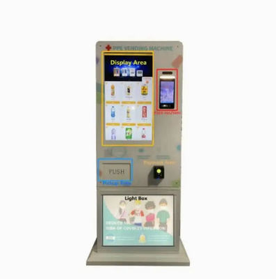 distributeurs automatiques interactifs en métal 200W adaptés aux besoins du client pour le jus d'orange