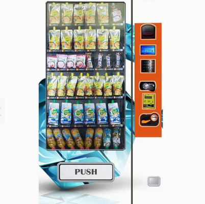 Lecteur de cartes orange combiné extérieur de Juice Vending Machine Standard With
