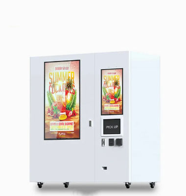 Vente au détail futée de nourriture orange universelle de Juice Vending Machine Automatic Freezing