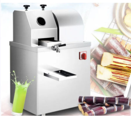 Acier inoxydable Sugar Cane Press Juicer Extractor Machine 300Kg/H - 350Kg/H