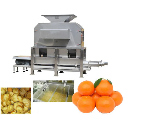 Machine automatique industrielle d'éplucheuse de jus d'orange de fruit