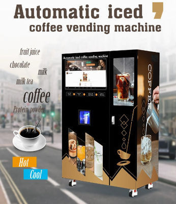 Supermarchés complètement automatiques extérieurs d'intérieur de Juice Vending Machine For Malls
