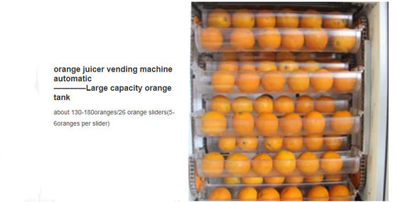 CE 1500W automatique orange frais de distributeur automatique de presse-fruits diplômée