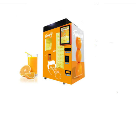 La machine orange fraîche de compression d'acier inoxydable a adapté le fruit aux besoins du client Juice Vending Machine