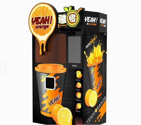 Le CE froid frais orange automatisé de presse de distributeur automatique a approuvé