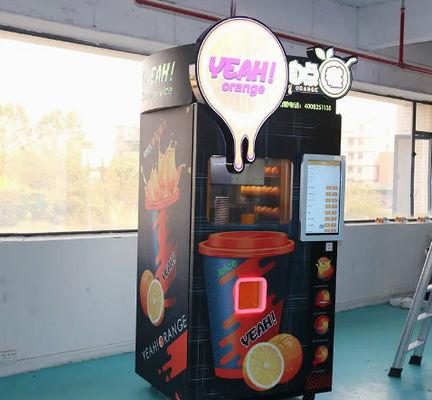 Le CE froid frais orange automatisé de presse de distributeur automatique a approuvé