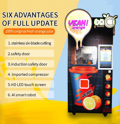 Distributeur automatique frais glacé congelé de Juice Vending Machine Automatic Orange Apple