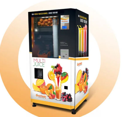 CE frais de Juice Vending Machine de nourriture naturelle certifié pour des rues de centre commercial