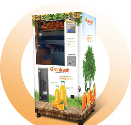Station de métro fraîche d'hôtel de Juice Vending Machine For Street de nourriture saine d'OEM