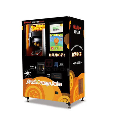 Juice Vending Machine frais orange 400W pour la station de supermarché