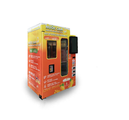 Juice Vending Machine frais naturel 24 heures d'individu de service de kiosque de vente a adapté aux besoins du client
