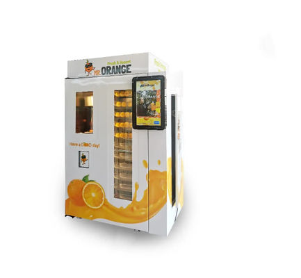 Juice Unmanned Vending Machine pressé frais 24 heures de service d'individu pour le marché