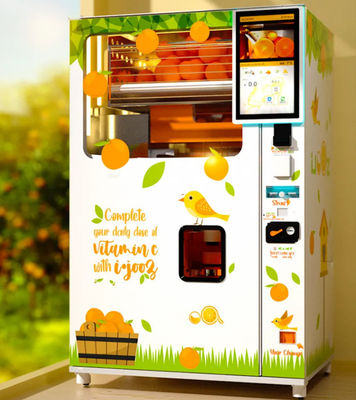 1500W l'orange Juice Vending Machine Automatic Air frais s'est refroidie pour des supermarchés