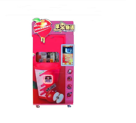 24 heures d'Apple Juice Vending Machine 500W pour des centres commerciaux de supermarchés
