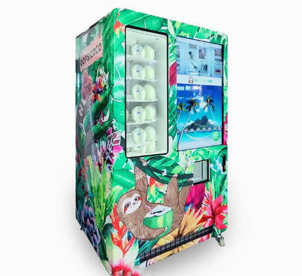 Écran tactile automatique de Juice Vending Machine Multifunctional Smart de noix de coco fraîche
