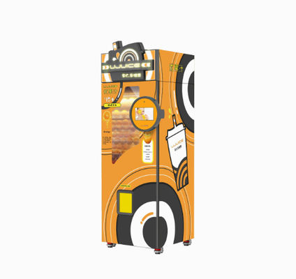 paiement orange électrique de note de pièce de monnaie de machine de presse-fruits du fruit 800W avec le système de refroidissement