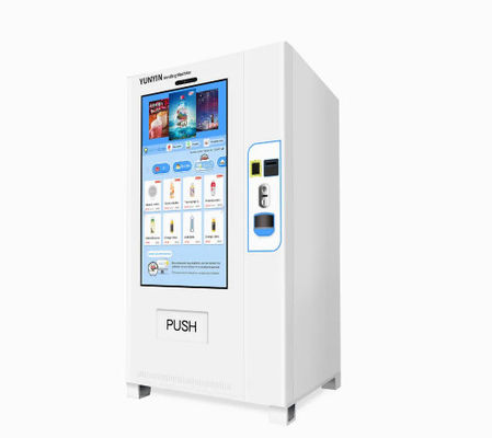 Casse-croûte de nourriture Juice Maker Automatic Vending Machine orange pour la pharmacie d'école