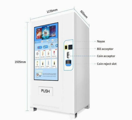 Casse-croûte de nourriture Juice Maker Automatic Vending Machine orange pour la pharmacie d'école