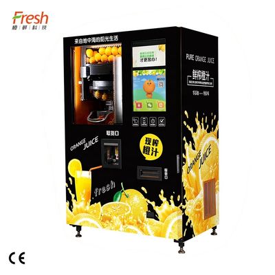 Machine automatique de vente de jus métallique de 800W avec une plage de température de 0 à 10 °C