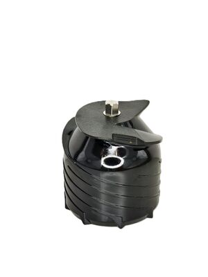 HJ303 Juicer à mâcher lent en gris argenté 155 mm Large Chute s'adapte à l'ananas entier, moteur 200W, tasse de jus de 1000 ml, fonctionnement silencieux <70dB