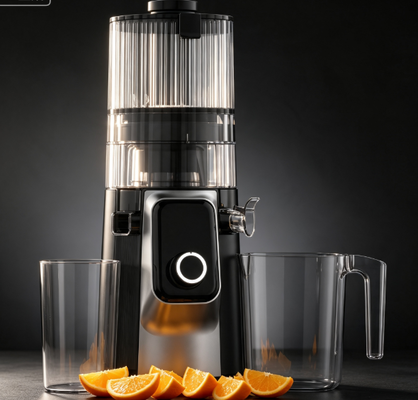 Centrifugeuse lente Smart HJ102C Fresh – La centrifugeuse qui apporte la fraîcheur à chaque saison avec 3 vitesses réglables, un goulot de 135 mm, pressage à froid de 200 W et autonettoyant