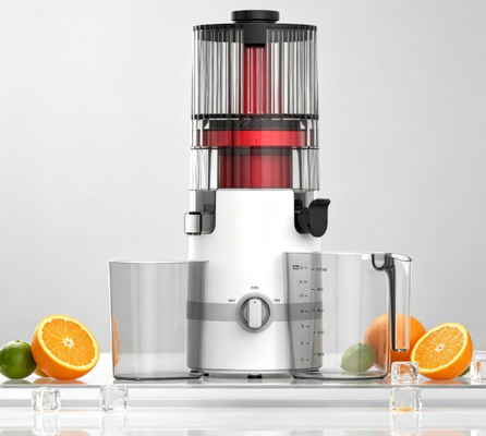 Centrifugeuse lente Smart HJ102B Fresh – Votre raccourci vers une famille plus saine avec goulotte de 135 mm, pressage à froid de 200 W, autonettoyant et verrouillage de sécurité intelligent