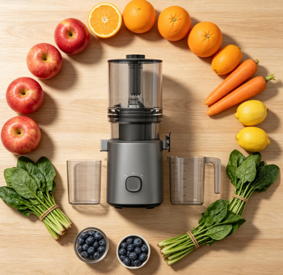 Presse-agrumes lent à mastication intelligente Fresh Smart HJ303 — Il vous permet de prendre du recul