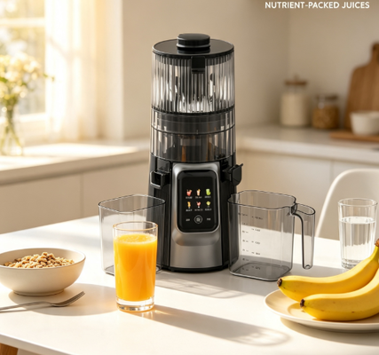 Juicer ménager à plusieurs programmes HJ102D Grand récipient de jus de 1L