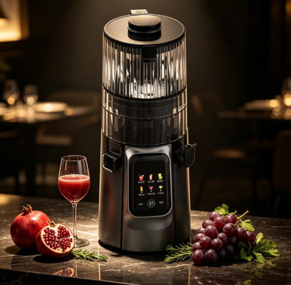 Centrifugeuse lente à écran tactile HJ102D, centrifugeuse à fruits multi-programmes