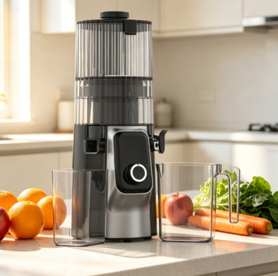 Presse-agrumes à large goulot HJ102C, vente en gros, respectueux de l'environnement, en matériau de qualité alimentaire