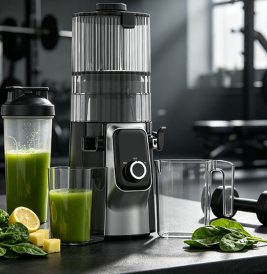Juicer ménager anti-oxydant HJ102C, machine à presses de fruits sans résidus de maille